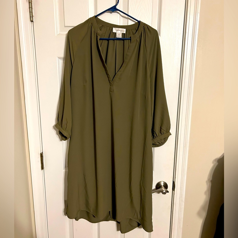Refinity City Chic Shirt Dress